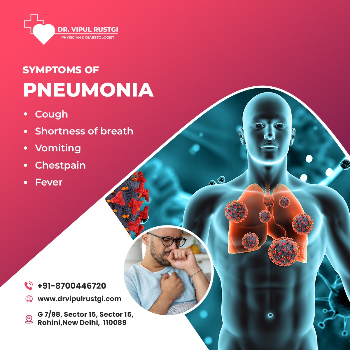 Symptoms of Pneumonia